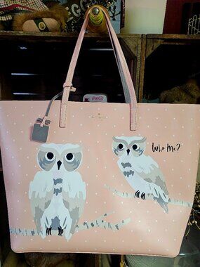 Kate spade owl tote